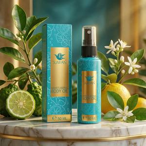 El Poder Natural del Spray de Masaje de Limón Kaffir, Tamaño 50 ml. Alivio Inmediato del Dolor Muscular con Beta-Pineno - Product Image 1