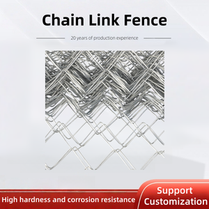 <span class=keywords><strong>Rouleau</strong></span> <span class=keywords><strong>de</strong></span> clôture en treillis métallique galvanisé et recouvert <span class=keywords><strong>de</strong></span> PVC, maille losange, en acier calibre 9, pour jardin - Product Image 2