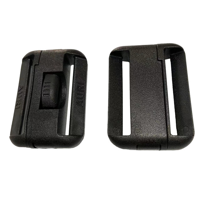 High Strength POM Plastic Tactical Buckle Non-metallic Quick Release Slide Lock Buckle for 38mm Nylon Belt Outdoor Gear