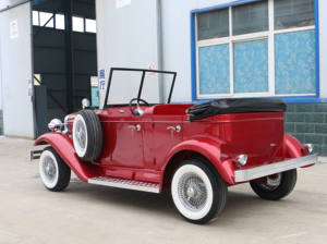 Coche Clásico Eléctrico para Atracciones Turísticas Hotel Recepción Transporte Especial - Product Image 2