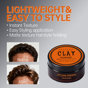 Pomada Fijadora Personalizada de Alta Fijación, Control Instantáneo de Bordes, Brillo Intenso, Textura No Pegajosa, Gel Fijador para Peinar el Cabello - Product Image 2