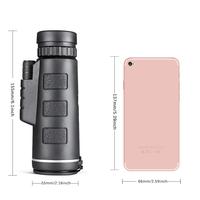 10x42 monoculaire jour et nuit vue haute définition Portable extérieur monoculaire pour Camping observation des oiseaux voyage Camping