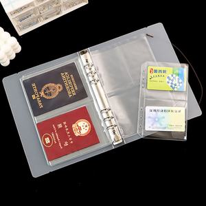 <span class=keywords><strong>Classeur</strong></span> A6 poches à rabat en <span class=keywords><strong>plastique</strong></span> <span class=keywords><strong>pochette</strong></span> étanche en pvc <span class=keywords><strong>classeur</strong></span> transparent de qualité supérieure pour les protecteurs organiser les photos cartes factures - Product Image 6