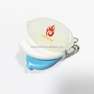 Porte-monnaie en caoutchouc personnalisé avec logo, forme ovale, en PVC souple, porte-monnaie à presser, porte-clés pour la vente en gros, porte-clés en caoutchouc PVC - Product Image 2