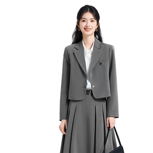 <span class=keywords><strong>ชุด</strong></span>แฟชั่นทันสมัย ​​ใช้งานได้หลากหลาย ช่วยลดอายุ ดูอ่อนเยาว์ เหมาะสำหรับนักศึกษา-วัยทำงาน สง่างาม เหมาะสำหรับการ<span class=keywords><strong>สอบ</strong></span>ข้าราชการ การสอน - Product Image 1