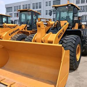 รถตักล้อ958มือสอง sdlg พร้อมเครื่องยนต์สีเหลืองรถตักล้อยางมือสองจากโรงงานขายตรงรถตักล้อ966H - Product Image 6