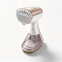 Défroisseur Vapeur Portable Industriel 1600W en Acier Inoxydable, Fer à Repasser Créatif de Voyage, Brosse Vapeur pour Tissus, Aspirateur à Main pour Vêtements