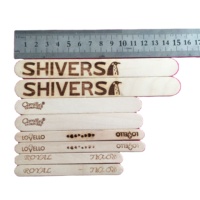 Bâtons de palette de Popsicle de crème glacée en bambou en bois de quantité minimale de commande bas pour la fabrication de crème glacée
