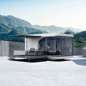 Meilleure vente Cabine portable moderne Apple Maisons capsule spatiale Maison mobile préfabriquée durable de haute qualité à bas <span class=keywords><strong>prix</strong></span> à vendre - Product Image 4