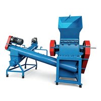 Ligne de recyclage complète à haute efficacité pour le broyage de plastiques PP/PE (800-1500 kg/h) – Vente chaude