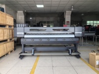 1,9 m 6 pies xp600/i3200 cabeza gran formato eco solvente impresora Plotter máquina Digital vinilo Banner rollo a rollo máquina impresora