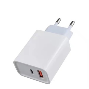 PD 20W caricatore da parete veloce USB tipo C Dual port US EU Plug A + C adattatore di alimentazione del caricatore del telefono cellulare - Product Image 2
