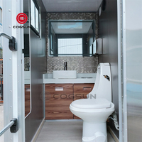 Cogsun Toilette Remorque Portable Salle De Bains Salles De Douche Camping En Plein Air Mobile Automatique Toilettes Publiques De Luxe Toilettes Remorque