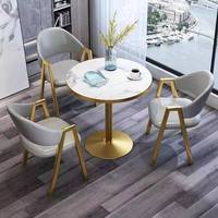 Ensemble de mobilier de restaurant moderne, tables et chaises de restaurant, ensemble table et chaises de salle à manger, banquette de restaurant, table et chaises de café, banquette en fer