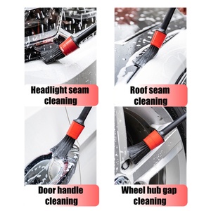 Kit de brosses de detailing <span class=keywords><strong>automobile</strong></span>, accessoires de <span class=keywords><strong>nettoyage</strong></span> de voiture, outils de lavage, brosse de <span class=keywords><strong>nettoyage</strong></span> de roues, <span class=keywords><strong>nettoyage</strong></span> intérieur - Product Image 3
