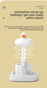 Support de Bain Pliable et Réglable pour Bébé et Tout-Petit - Antidérapant, Portable, pour le Lavage des Fesses, Libère les Mains de la Mère - Product Image 4