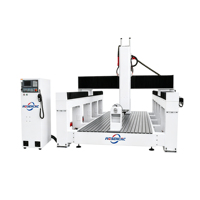 Fresadora CNC de 4 Ejes Jinan Mosencnc 2030, Máquina de Tallado de Madera 3D con Eje Rotatorio, 2 Años de Garantía