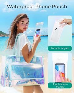 <span class=keywords><strong>Sac</strong></span> de plage imperméable <span class=keywords><strong>pour</strong></span> femme personnalisé en usine avec poche <span class=keywords><strong>pour</strong></span> téléphone, grand <span class=keywords><strong>sac</strong></span> fourre-tout <span class=keywords><strong>pour</strong></span> piscine, voyage et vacances - Product Image 1