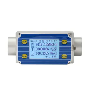ESMP001 LCDデジタルガスマスフローメーター、瞬間流量と累積流量が同時に表示されます