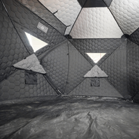 Wild Land Star Hub Tente Portable Pop Up Pêche Sur Glace Pêcheur Thermique Hub Abri Tente sauna tente pour L'hiver