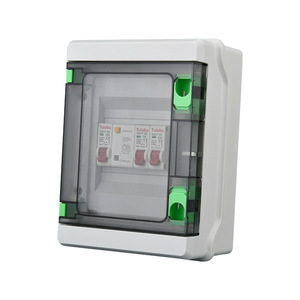 Caja de Distribución Impermeable de Plástico para Exteriores Tulabu IP65 63A 230V, Panel de Interruptores de Superficie, Serie HA, Color Blanco - Product Image 3