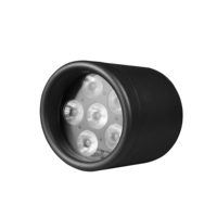 Foco LED Redondo Impermeable 6x18W RGBWA UV 6 en 1 con Batería para Camping, Escenarios, Bodas, Fiestas y DJ
