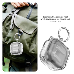 Étui pour écouteurs Buds4 Pro 2026 – Coque de protection souple, transparente, semi-transparente, minimaliste et portable - Product Image 2