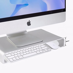 Bestseller Factory Aluminium <span class=keywords><strong>Desktop</strong></span> Riser Stand Neuer Computer Monitor und TV Stand halter - Product Image 2