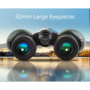Binoculares Compactos Ligeros de Gran Angular 8X32mm, Impermeables, con Prisma BAK4, Rellenos de Nitrógeno, XR4 - Product Image 3