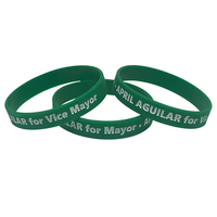 Bracelet en silicone sport tendance, logo personnalisé en creux avec couleur de remplissage, bracelet en silicone pas cher