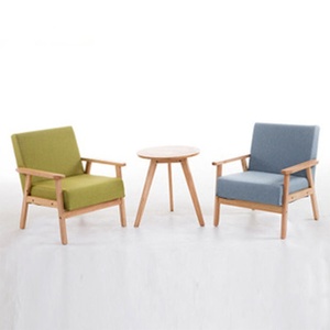 Sofá Individual Convertible de Madera Moderno con Relleno de Esponja para Sala de Estar, Últimos Diseños - Product Image 3