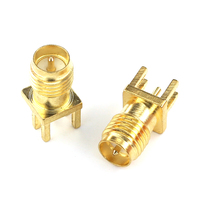Conector Coaxial RF de la Serie SMA RP-SMA KHD, OAL 13.5mm Recto y 90° °   Cable de Ángulo Recto de 50Ω