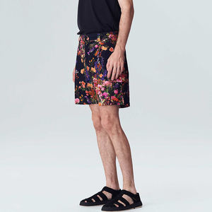 Custom Men's Surf Board Shorts 4 Way Stretch Performance Swim <b>Trunks</b> Printed Hawaiian Print With Pocket Beach Polyester Spandex - Product Image 4