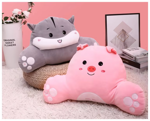 Cojín de masaje Lumbar de calor infrarrojo lejano de espuma viscoelástica cómoda en forma de Animal 3D para almohada - Product Image 5