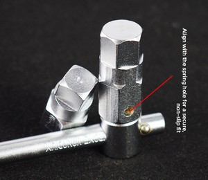 Lot <span class=keywords><strong>de</strong></span> 12 clés à boulons <span class=keywords><strong>de</strong></span> <span class=keywords><strong>vidange</strong></span> d'huile pour transmission, outils hexagonaux à filetage carré, pour réparation automobile, avec mallette rigide - Product Image 6