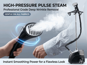 Défroisseur vertical professionnel robuste pour blanchisserie et hôtel - Product Image 6