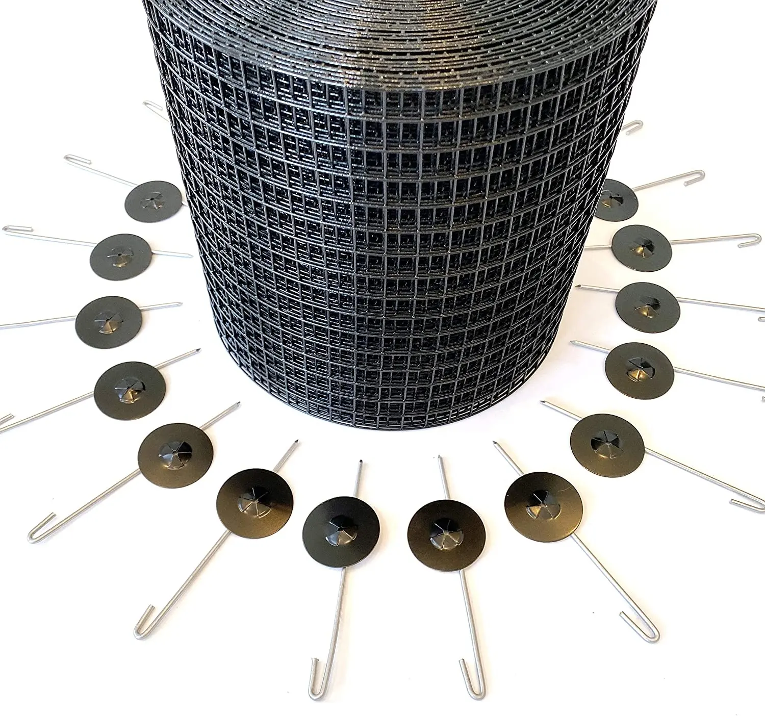 1mm galvanized Solar Panel Bird Guard Wire with 100 pieces Aluminum Fasteners