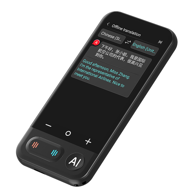 Two Way Voice Translation Support 150 Languages Portable Offline Recording Photo Instant Translation