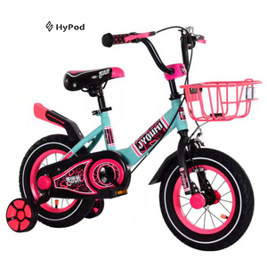 <span class=keywords><strong>Bicicletta</strong></span> per Bambini 4-6 Anni, Ruote da 14 Pollici <span class=keywords><strong>con</strong></span> Rotelle, Freni a Disco, Cerchi in Lega di Alluminio e Cestino - Product Image 2