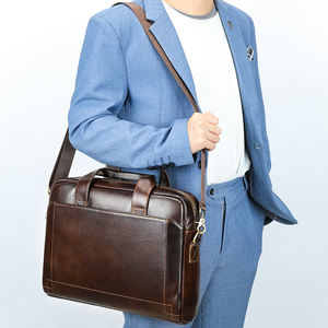 MARRANT Genuine Leather Business <strong>Briefcases</strong> Messenger Document <strong>Bag</strong> Leather 15 Inches Laptop <strong>Briefcase</strong> Leather <strong>Briefcase</strong> Men - Product Image 3