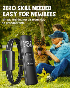 Collier de choc électronique à distance de 4200Ft efficace Wuth 4 Modes de formation sûrs humanisés pour les petits chiens moyens et grands chiens - Product Image 5