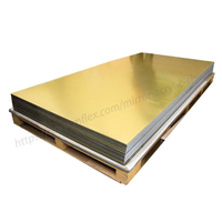 Feuille acrylique flexible dorée de haute qualité 1-6 mm, panneau acrylique PMMA de 3 mm, feuille de miroir acrylique