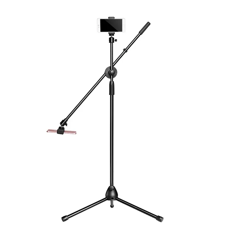 Masaüstü cep telefonu havai braketi fotoğraf mikro kursu Video kayıt canlı yayın Tripod standı