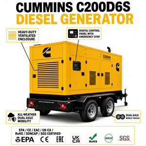 เครื่องกำเนิดไฟฟ้าดีเซล 40 กิโลวัตต์ คัมมินส์ 40 กิโลวัตต์ 40kva 40kw 45kva 45kw 48v เครื่องยนต์กำเนิดไฟฟ้าดีเซล 45kw ราคาในสาธารณรัฐโดมินิกัน - Product Image 5