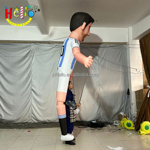 Cầu thủ bóng đá đi bộ trang phục Inflatable bóng đá sao trang phục cho tổ chức sự kiện - Product Image 2
