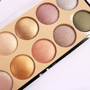 DODOGIRL 10-Farben-Diamant-Lidschatten-Palette Veganes, grausamkeit freies, hoch pigmentiertes Make-up-Puder für dunkle, helle Haut erzeugt atember aubende - Product Image 6