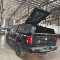 Capot rigide en alliage d'aluminium pour pick-up Fastback, pour un rangement sécurisé et des voyages en plein air