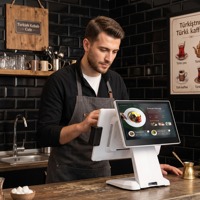 Caja Registradora Comercial con Pantalla para Clientes N95 N97, Dispositivo POS con WiFi 6, Windows 11, Sin Ventilador, 15.6 Pulgadas, Certificación CE FCC, Sistema POS con NFC