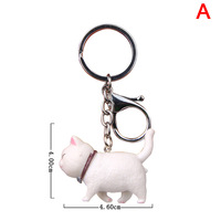 Porte-clés pendentif chat 2022, cadeau pour couple, accessoires