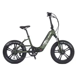 China Fabrik Direkt verkauf hohe Qualität billig 1000 1200 1500w Elektro fahrrad 52v 20 faltbares E-Bike fettes Fahrrad